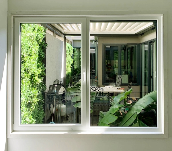 NikoVision uPVC sliding door installation